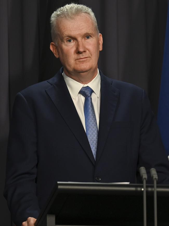 Employment Minister Tony Burke did not reply. Pictures: NCA NewsWire