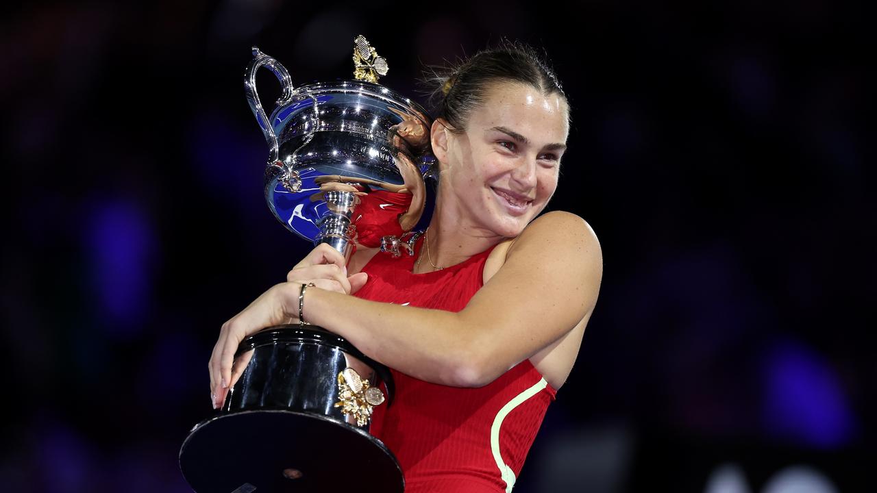 Sabalenka isn’t letting go of that without a fight. Photo by Cameron Spencer/Getty Images