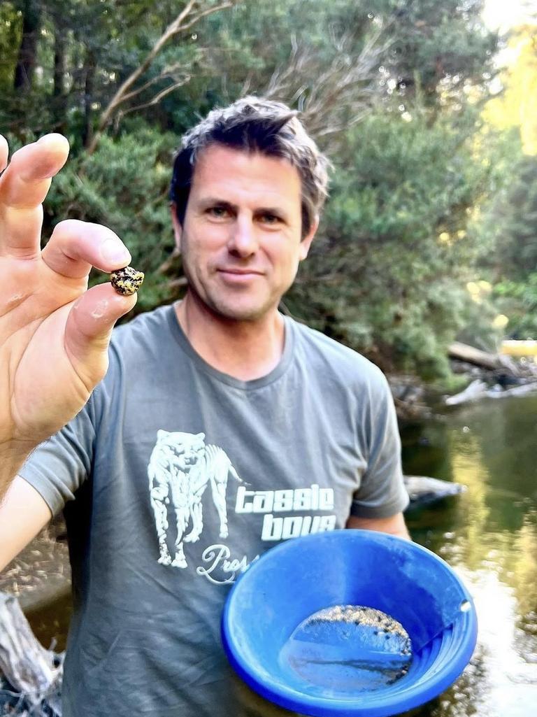 Tassie Boys Prospecting channel owner, Levi Triffitt, said PWS regulations around filming in the state's parks were outdated. (Supplied: Instagram)