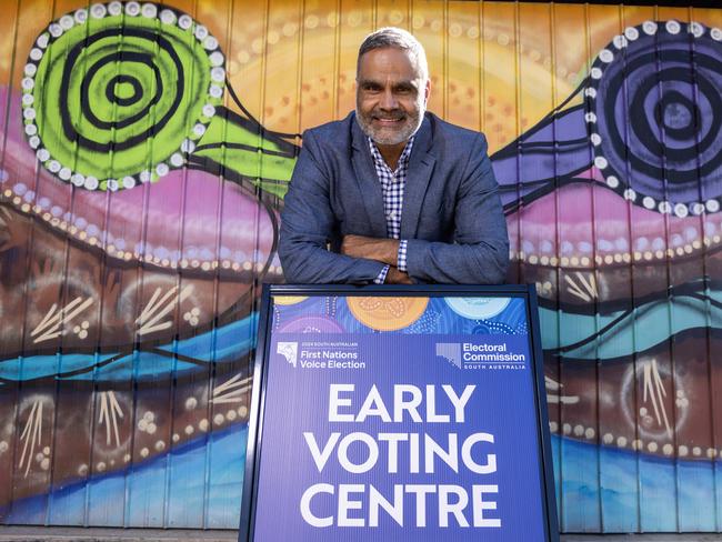 The Commissioner for SA First Nations Voice to Parliament, Dale Agius. Picture: Kelly Barnes