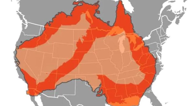 This inaccurate map issued by America’s ABC spread a misleading image of Australia's fire crisis.