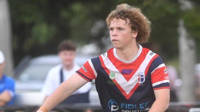 Kirwan State High School hosts St Patrick's College, Mackay, in round 1 of the 2025 Aaron Payne Cup. Picture: Evan Morgan