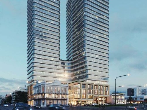 Twin 32-storey CBD towers approved for busy corner