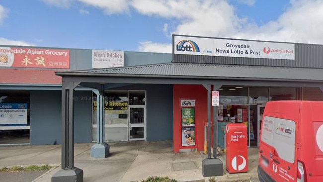 The vendor of the winning scratchy was Grovedale Newsagency Lotto & Post. Picture: supplied.
