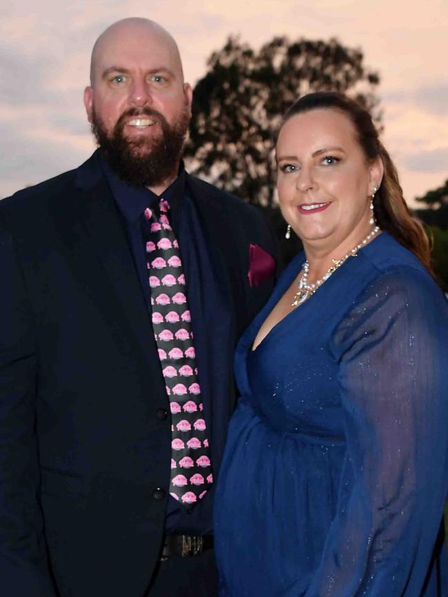 Cameron and Crister Thomas at the Fraser Coast Business &amp; Tourism Awards in Maryborough. Picture: Patrick Woods.