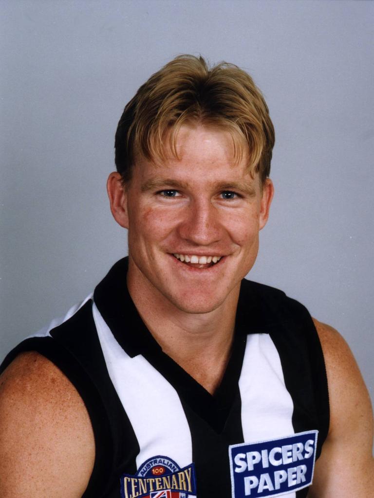 Buckley joined the Collingwood Football Club in 1994.