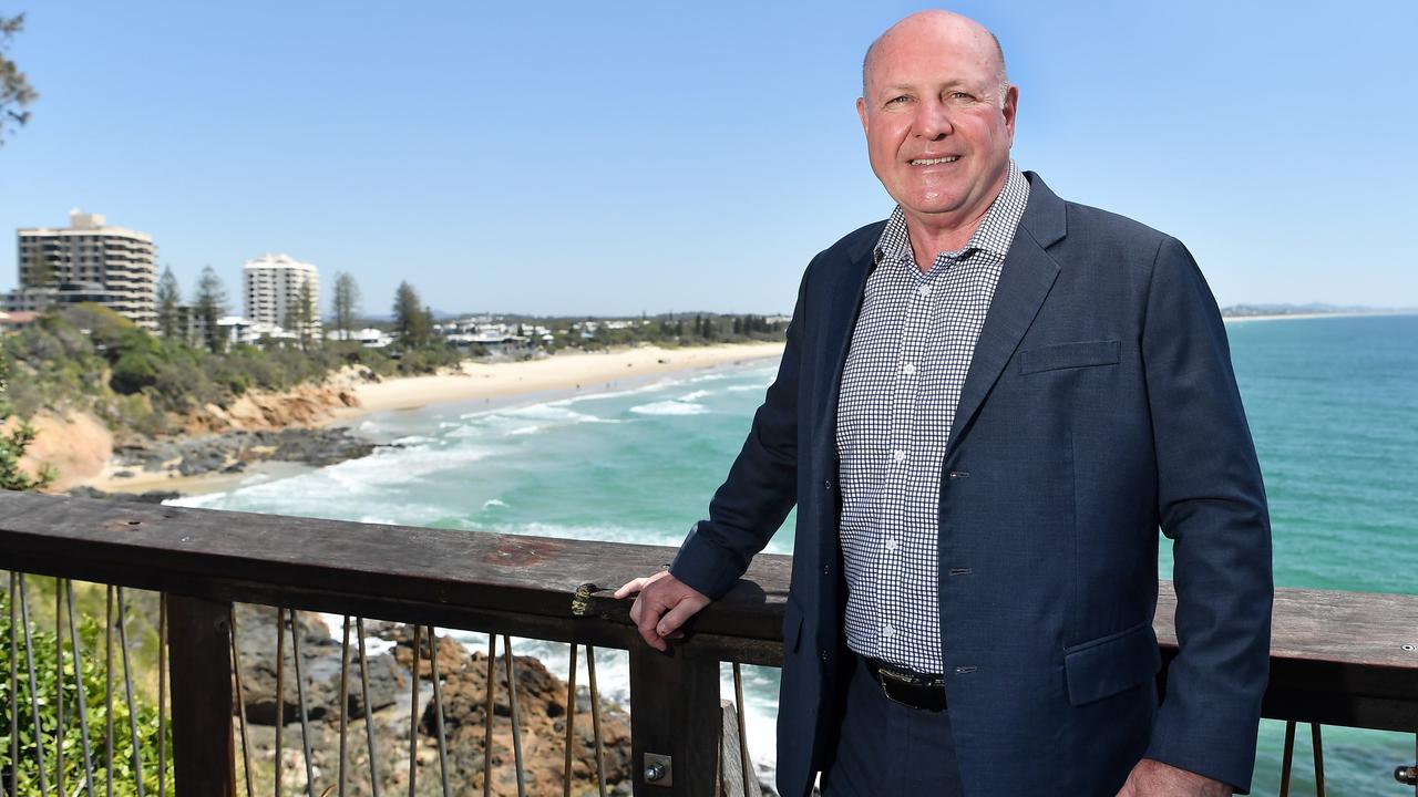 IN THE RACE: Sunshine Coast CIB officer in charge, Detective Senior Sergeant Daren Edwards is contesting Division 9. Photo Patrick Woods / Sunshine Coast Daily.