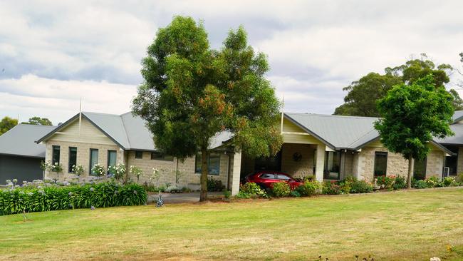 The family’s home on the outskirts of Ballarat is surrounded by scores of different running options. Picture: Luis Enrique Ascui