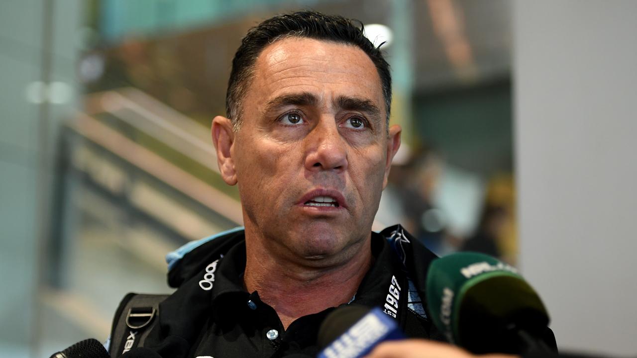 Sharks coach Shane Flanagan