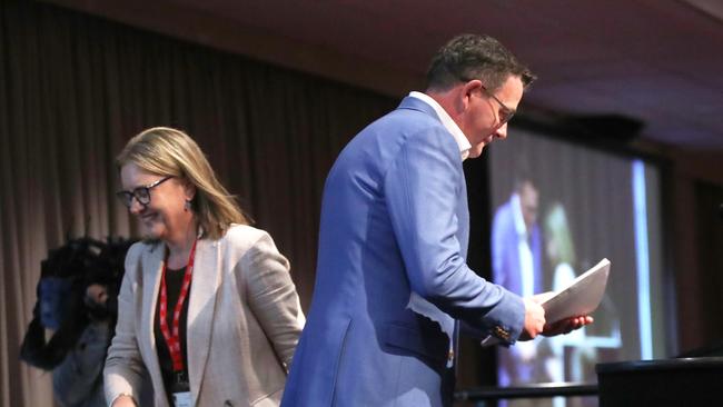 Premier Daniel Andrews and Deputy Premier Jacinta Allan.