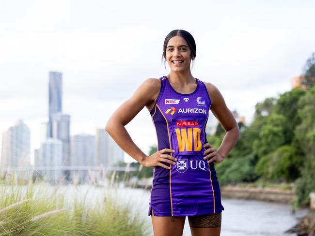 Hulita Veve from the Queensland Firebirds