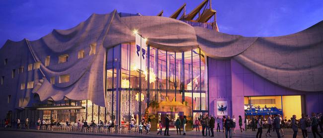 Artist's impression of the Geelong Arts Centre redevelopment