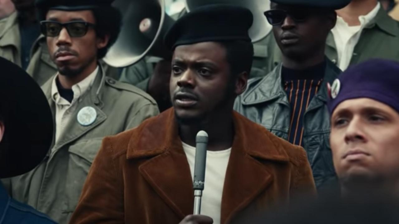 British actor Daniel Kaluuya portrays revolutionary figure Chairman Fred Hampton.