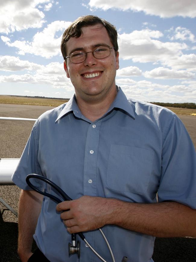 Wudinna’s retiring GP, Dr Scott Lewis.