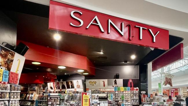 A closure of entertainment retailer Sanity will affect three Cairns retail outlets. Picture: Peter Carruthers