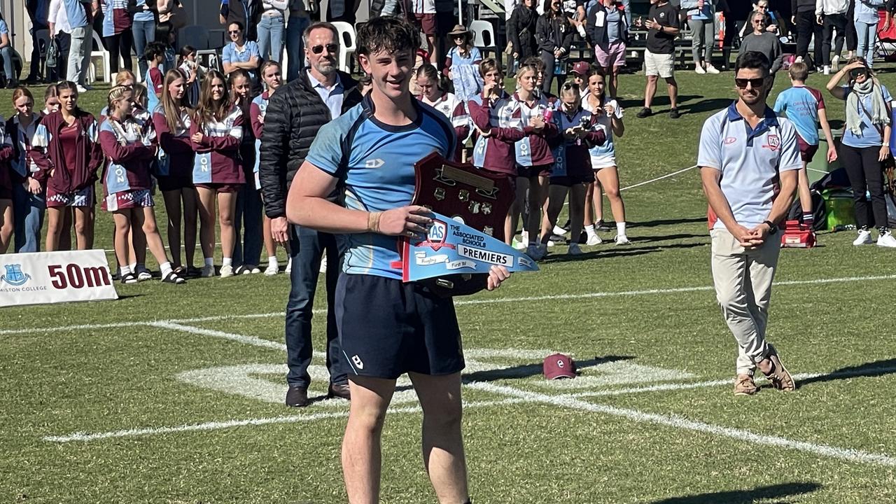 St Columban's skipper Toby Parker.