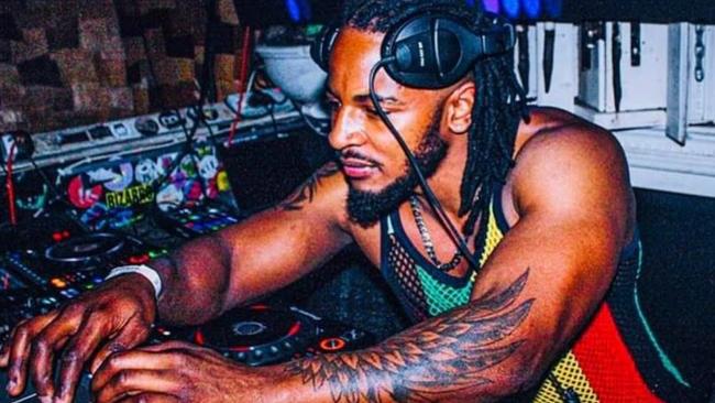 Darrien Fisher, 23, who performs under the name DJ Dazz, was allegedly assaulted on New Year's Eve outside a Toorak night club.