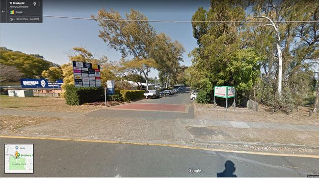 What Brothers Rugby Club, Albion, looked like in August last year. PICTURE: GOOGLE STREETVIEW