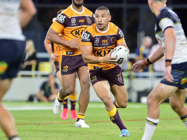 Jamil Hopoate looks a good short-term buy until the Broncos get all their squad fit and firing. Picture: Matt Taylor