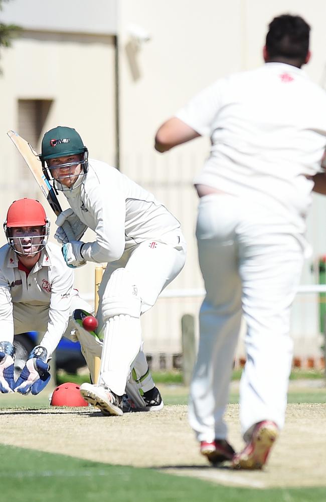 David White during his brilliant innings in the Turf 1 grand final.