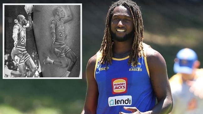 Nic Naitanui Michael Jordan tattoo