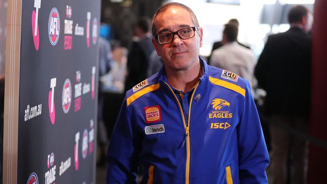 West Coast football boss Craig Vozzo has been touted as a possible candidate. Picture: Michael Klein