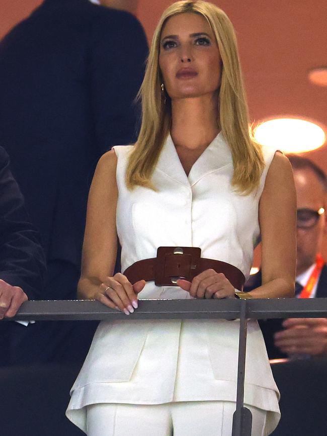 She was pictured during the Super Bowl LIX at Caesars Superdome on February 9, 2025 in New Orleans, Louisiana. Picture: Gregory Shamus/Getty Images