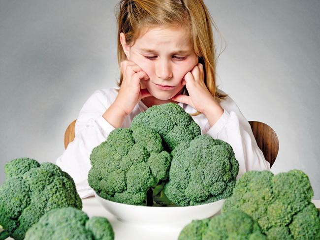 More than 99 per cent of Australian children don’t eat enough vegetables. Picture: Getty Images