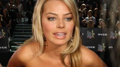 Actress Margot Robbie at the Logies.