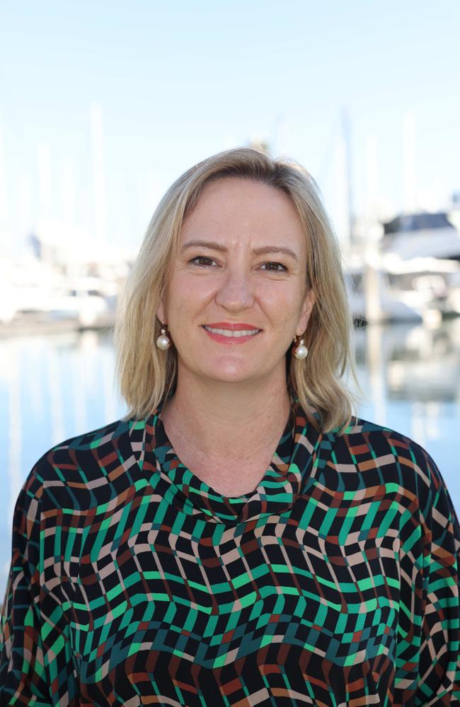 Brooke Patterson at the Gold Coast Women in Tourism Breakfast at Southport Yacht Club for Gold Coast at Large. Picture: Portia Large