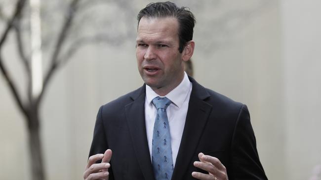 Queensland Nationals senator Matt Canavan signed the letter calling for a diplomatic boycott of the Beijing Winter Games. Picture: Sean Davey