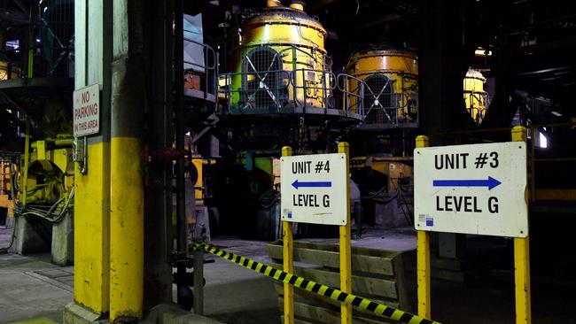 Decommissioned machinery is seen during the closure of the Liddell Power Station. Picture: Bianca De Marchi / NCA NewsWire