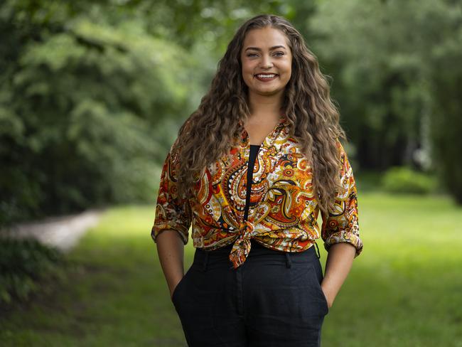 2024 Young Australian of the Year for Tasmania – Naarah. Picture: NCA NewsWire / Martin Ollman