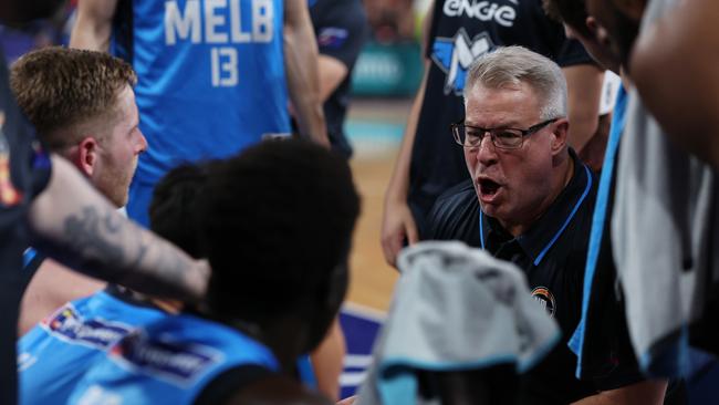 Melbourne United coach Dean Vickerman is wary of the challenge his side’s history with Cairns poses. Picture: Getty Images