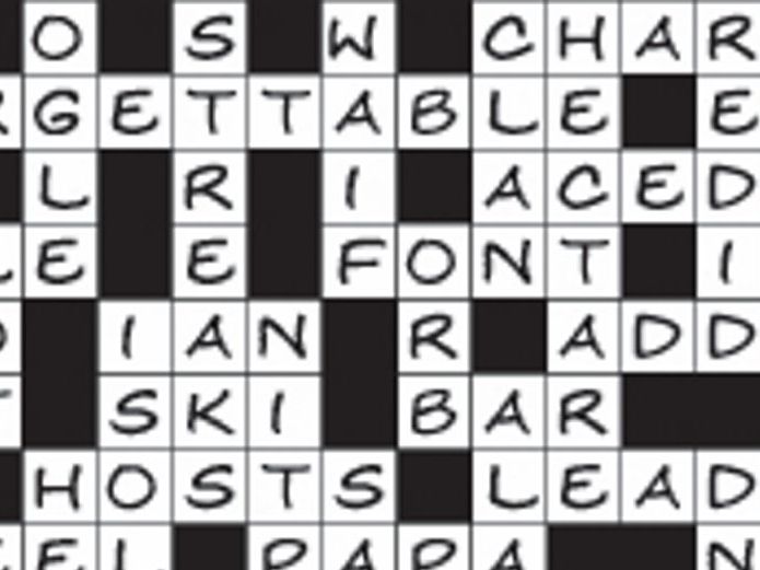 Today’s National Crossword clues The Courier Mail