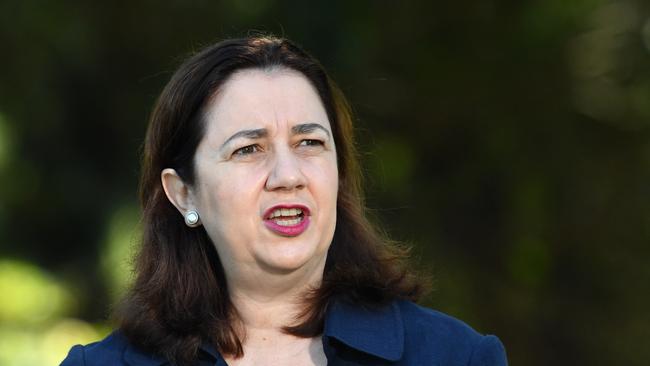 Queensland Premier Annastacia Palaszczuk. Picture: Darren England/AAP