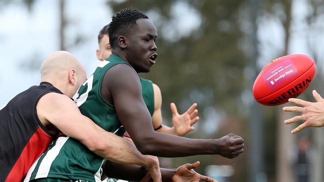 Reuben William was named best on ground. Picture: George Salpigtidis