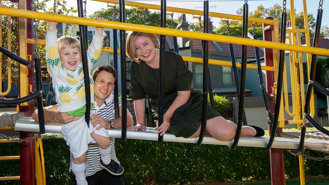 Shannon Reserve Playground in Surry Hills has been identified for renewal and could soon have a brand new playground. Picture: Monique Harmer