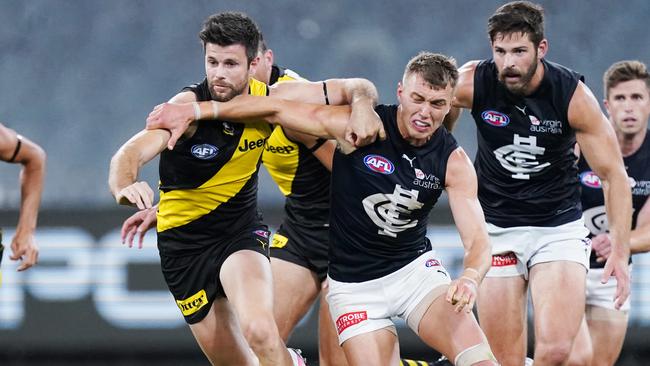 Carlton and Richmond will kick off the 2021 season. Picture: AAP Images