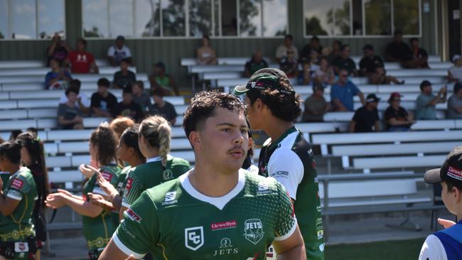 Cyril Connell Challenge game between the Ipswich Jets and Sunshine Coast Falcons. Saturday March 18, 2023. Picture, Nick Tucker.