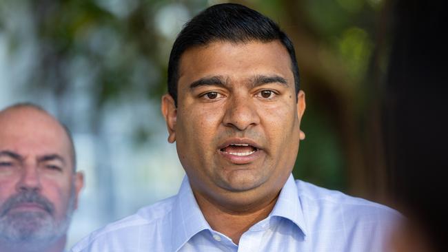 The Territory’s Equality Minister Jinson Charls has defended a speech where he quoted a Nazi propagandist and claimed that ‘healing wounds’ of historic racism was ‘making new ones’. Picture: Pema Tamang Pakhrin