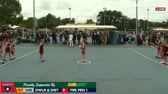 REPLAY: SA Country Netball Championships - Yorke Peninsula 1 vs Gawler & District (Under 13's) - Court 5