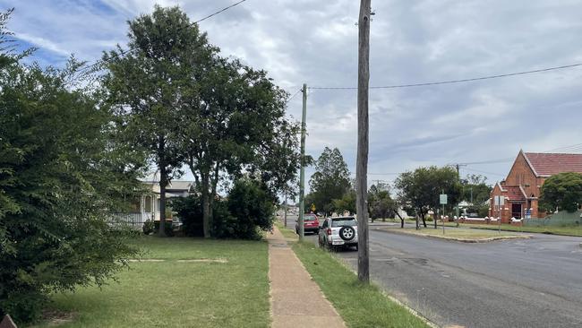 The alleged stabbing took place just before 12.30am on February 18 at a home on Alford St.