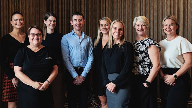 The new Mackay Region Chamber of Commerce management committee (from left to right) Ash-Lee Johnson (Mackay Regional Council), Maree Sturdy (Treadwell Tyres), Katie Duncan (McKays Solicitors), Geoff OÃ¢â&#130;¬â&#132;¢Connor (SBB Partners), Madeleine Connors (NE Foods | The Dispensary), Elizabeth Dent (DGL Accountants), Cathy Sullivan (Mount Pleasant Centre) and Vicki Smith (Concept Consulting).Absent: James Wortley (Enlightened Financial Solutions). Picture: Contributed