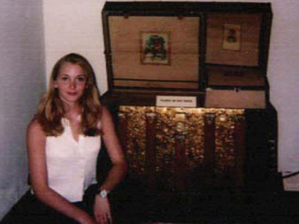 Roberts claims Epstein snapped this photo of her at a museum in New Mexico. Picture: US District Southern District of Florida