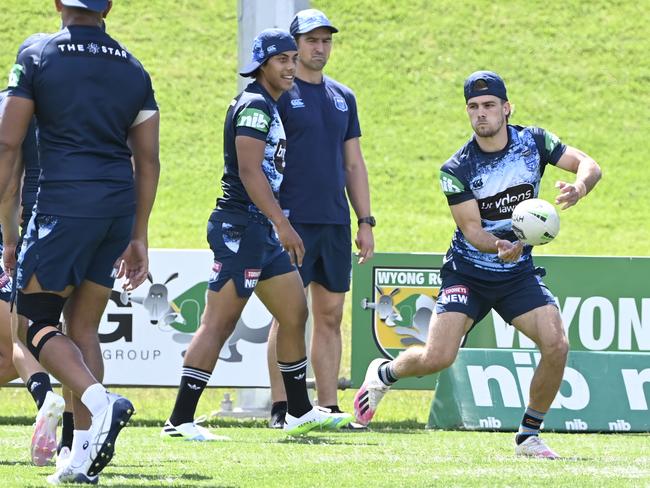 Ryan Papenhuyzen could be promoted from 18th man for Origin III. Picture: Grant Trouville/NRL Photos