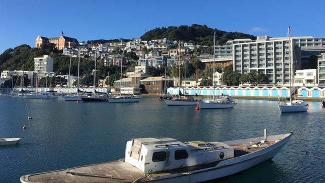 Oriental Bay in Wellington.