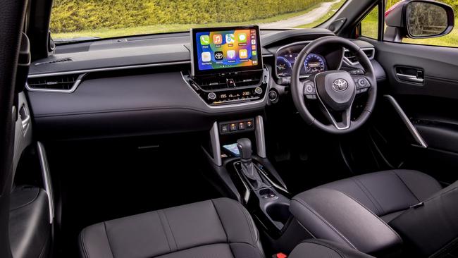 Modern infotainment features are part of the deal.