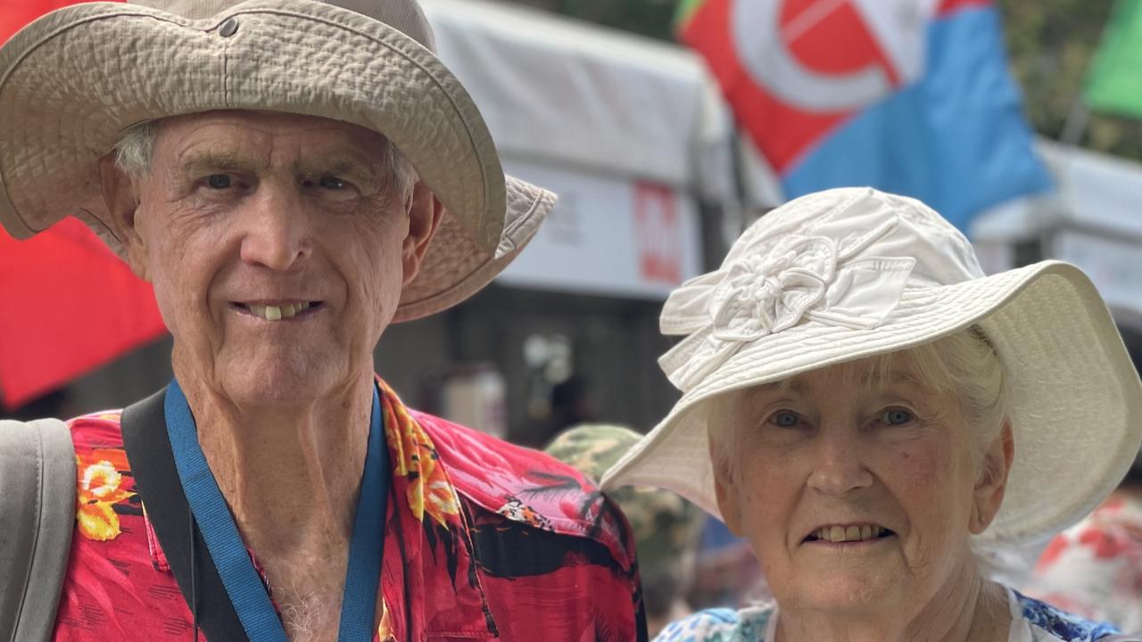 Cairns Italian Festival 2023: Rick and Dawn Miller. Picture: Bronwyn Farr