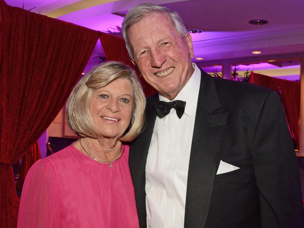 Terry Morris pictured with his wife Lurleen.